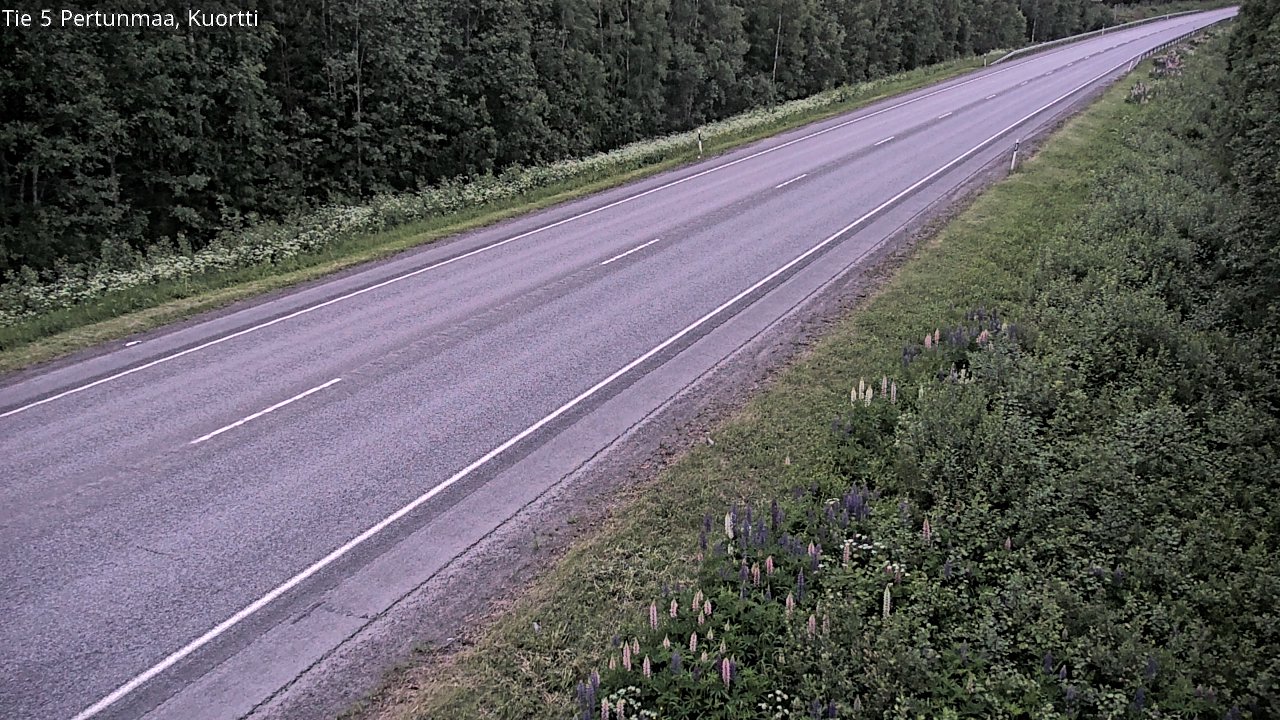 Kelikamerat Kuva Tie 5 Pertunmaa, Kuortti, Pertunmaa, Etelä-Savo
