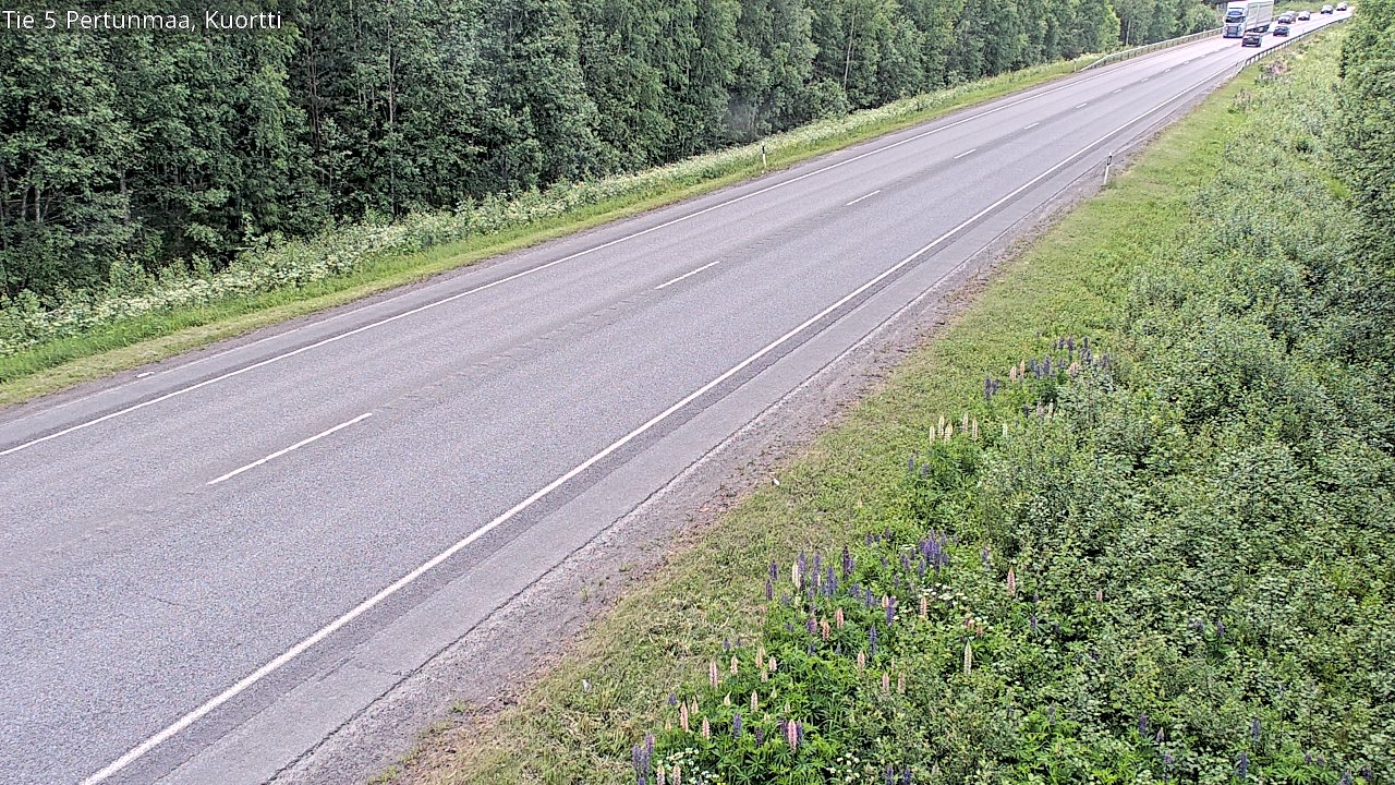 Kelikamerat Kuva Tie 5 Pertunmaa, Kuortti, Pertunmaa, Etelä-Savo
