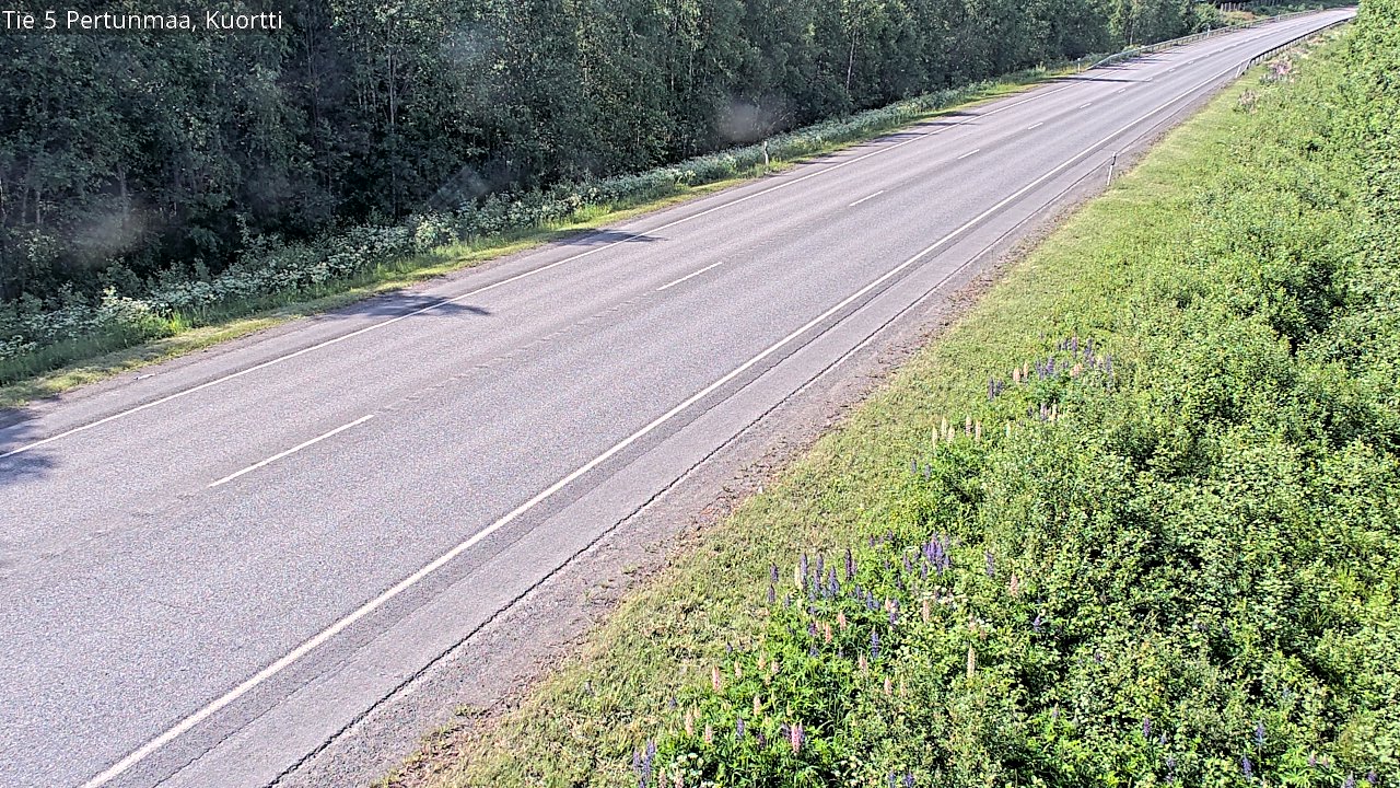 Kelikamerat Kuva Tie 5 Pertunmaa, Kuortti, Pertunmaa, Etelä-Savo