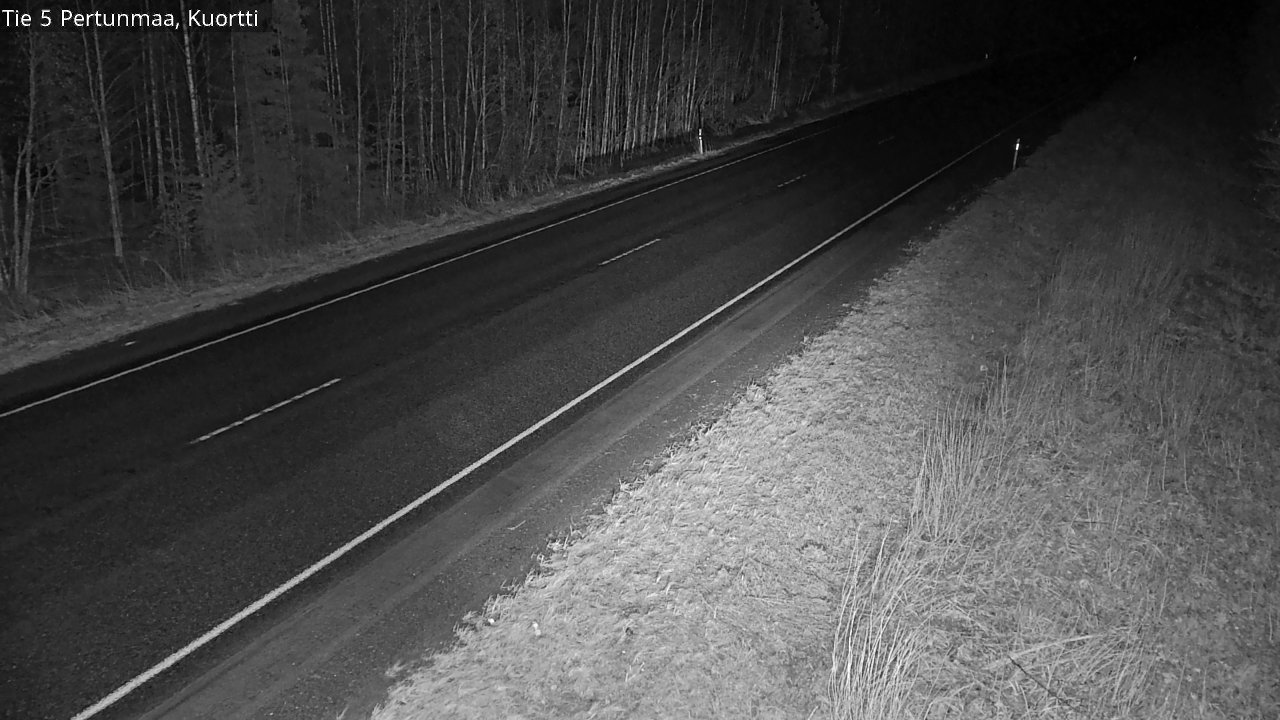 Weather Camera Image Road 5 Pertunmaa, Kuortti, Pertunmaa, Etelä-Savo