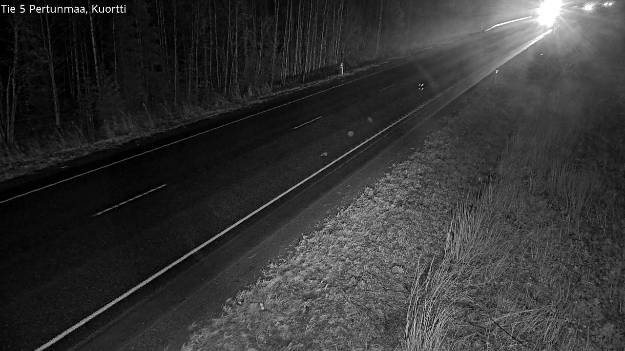Weather Camera Image Road 5 Pertunmaa, Kuortti, Pertunmaa, Etelä-Savo