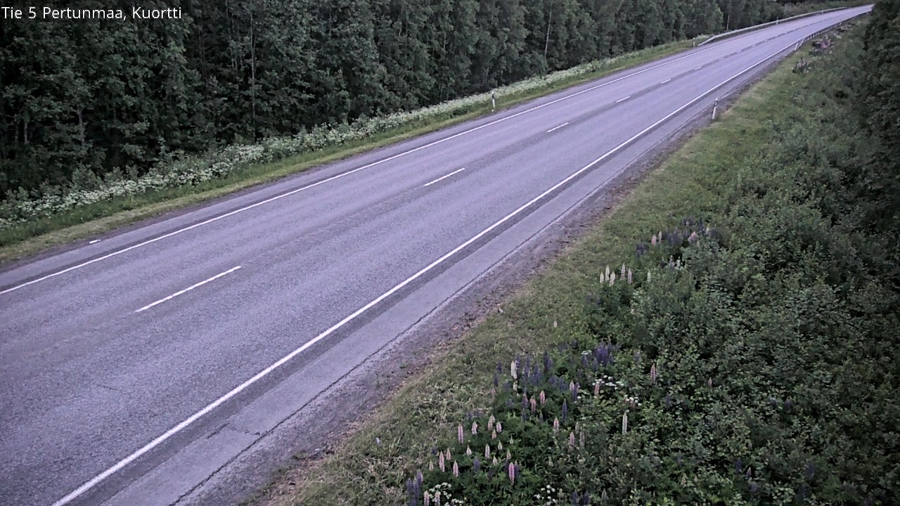 Kelikamerat Kuva Tie 5 Pertunmaa, Kuortti, Pertunmaa, Etelä-Savo