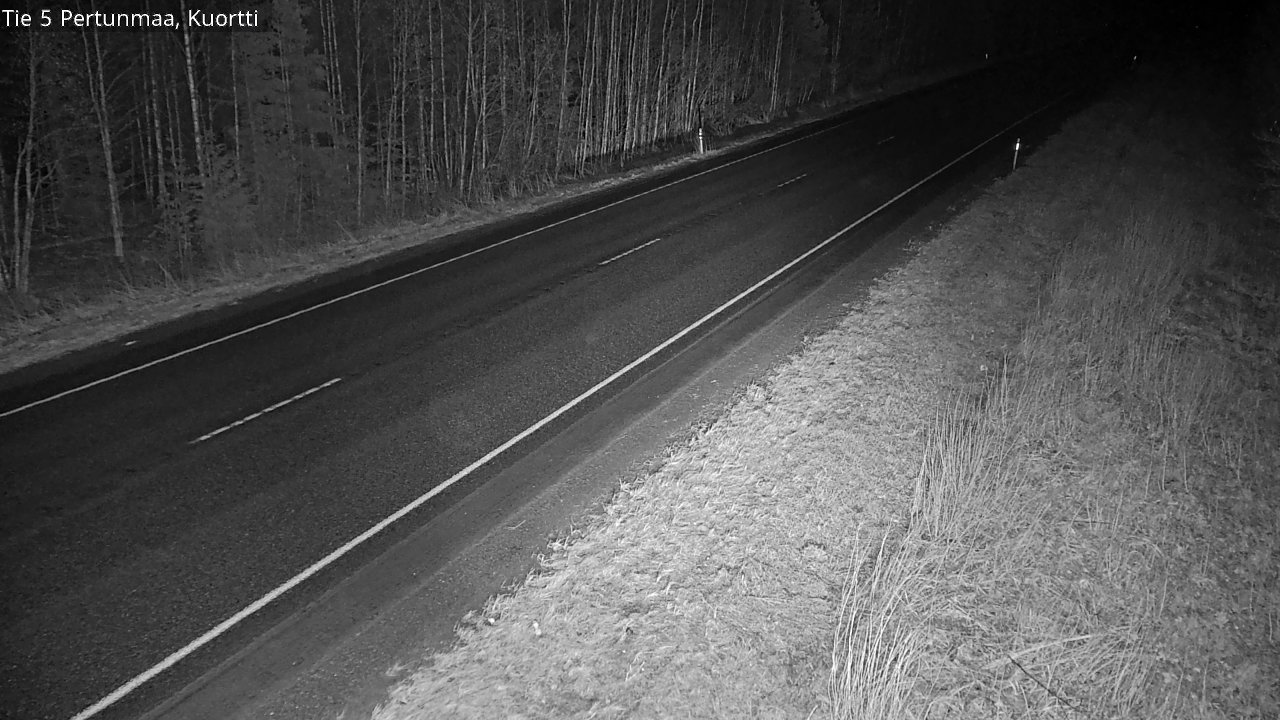 Weather Camera Image Road 5 Pertunmaa, Kuortti, Pertunmaa, Etelä-Savo