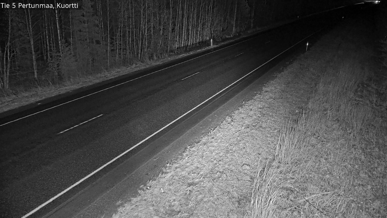 Weather Camera Image Road 5 Pertunmaa, Kuortti, Pertunmaa, Etelä-Savo