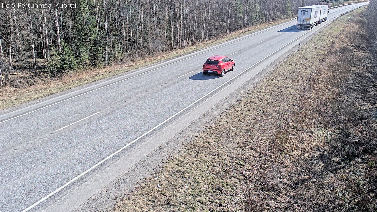 Kelikamerat Kuva Tie 5 Pertunmaa, Kuortti, Pertunmaa, Etelä-Savo