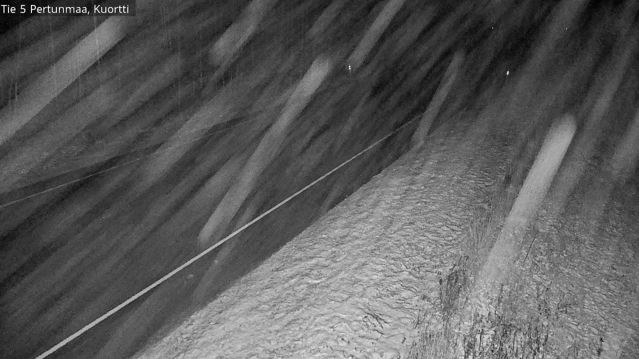 Weather Camera Image Väg 5 Pertunmaa, Kuortti, Pertunmaa, Etelä-Savo