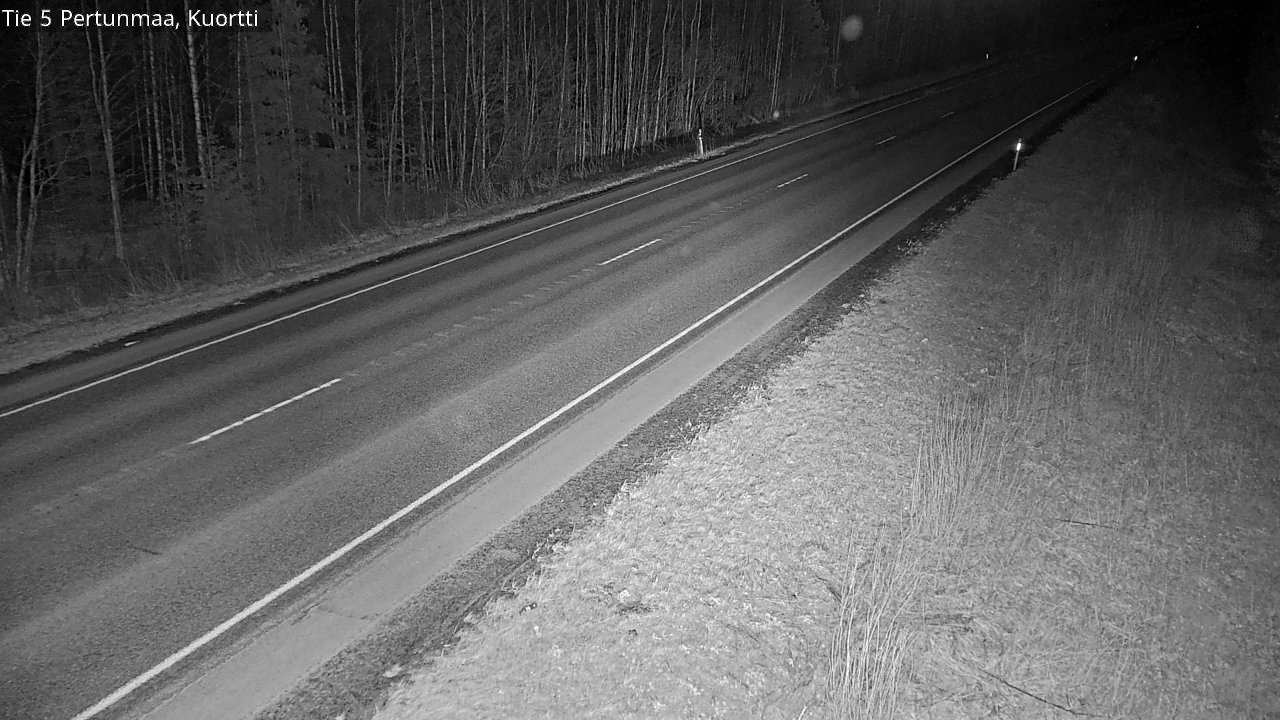 Weather Camera Image Road 5 Pertunmaa, Kuortti, Pertunmaa, Etelä-Savo