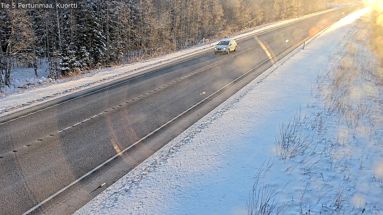 Kelikamerat Kuva Tie 5 Pertunmaa, Kuortti, Pertunmaa, Etelä-Savo