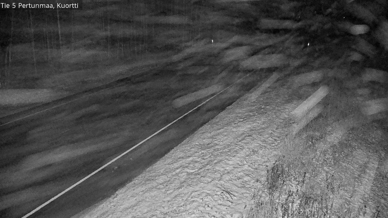 Weather Camera Image Väg 5 Pertunmaa, Kuortti, Pertunmaa, Etelä-Savo