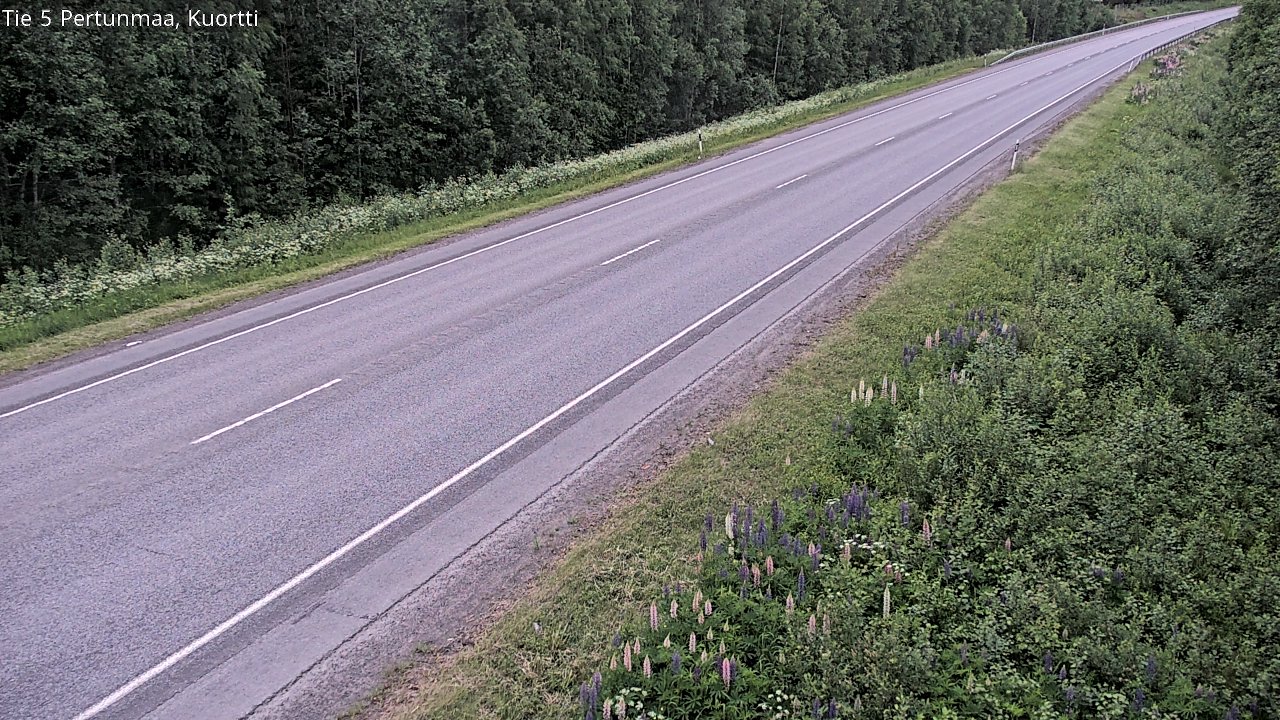 Kelikamerat Kuva Tie 5 Pertunmaa, Kuortti, Pertunmaa, Etelä-Savo