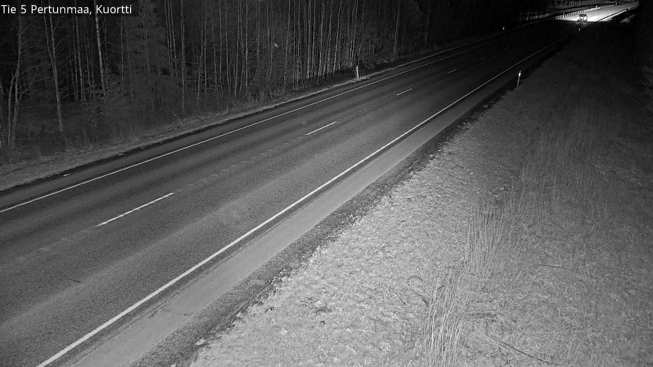 Weather Camera Image Road 5 Pertunmaa, Kuortti, Pertunmaa, Etelä-Savo