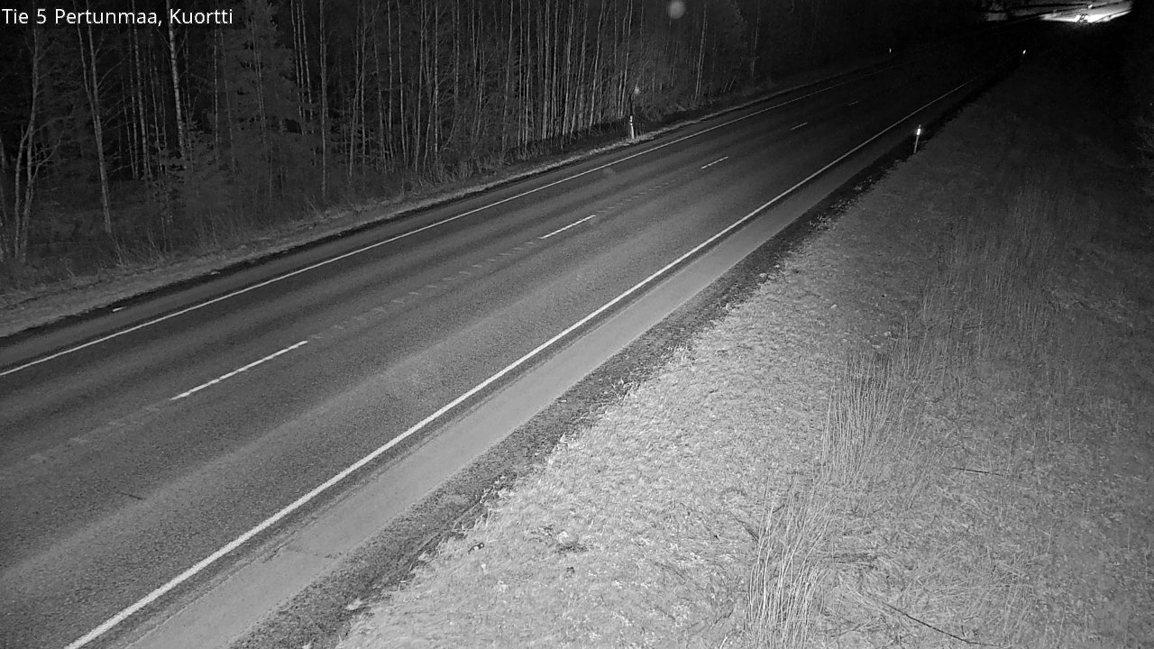 Weather Camera Image Road 5 Pertunmaa, Kuortti, Pertunmaa, Etelä-Savo