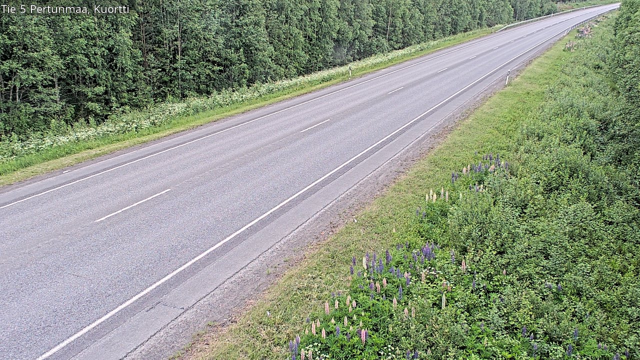 Kelikamerat Kuva Tie 5 Pertunmaa, Kuortti, Pertunmaa, Etelä-Savo