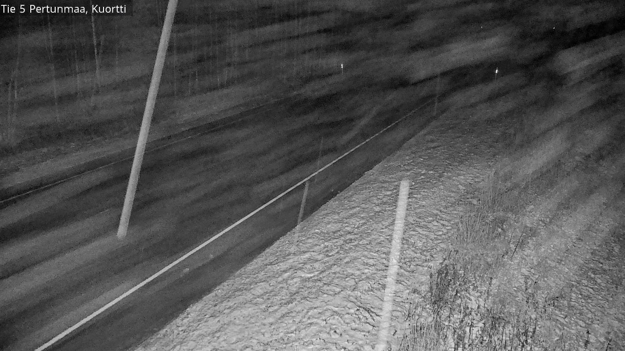 Weather Camera Image Väg 5 Pertunmaa, Kuortti, Pertunmaa, Etelä-Savo