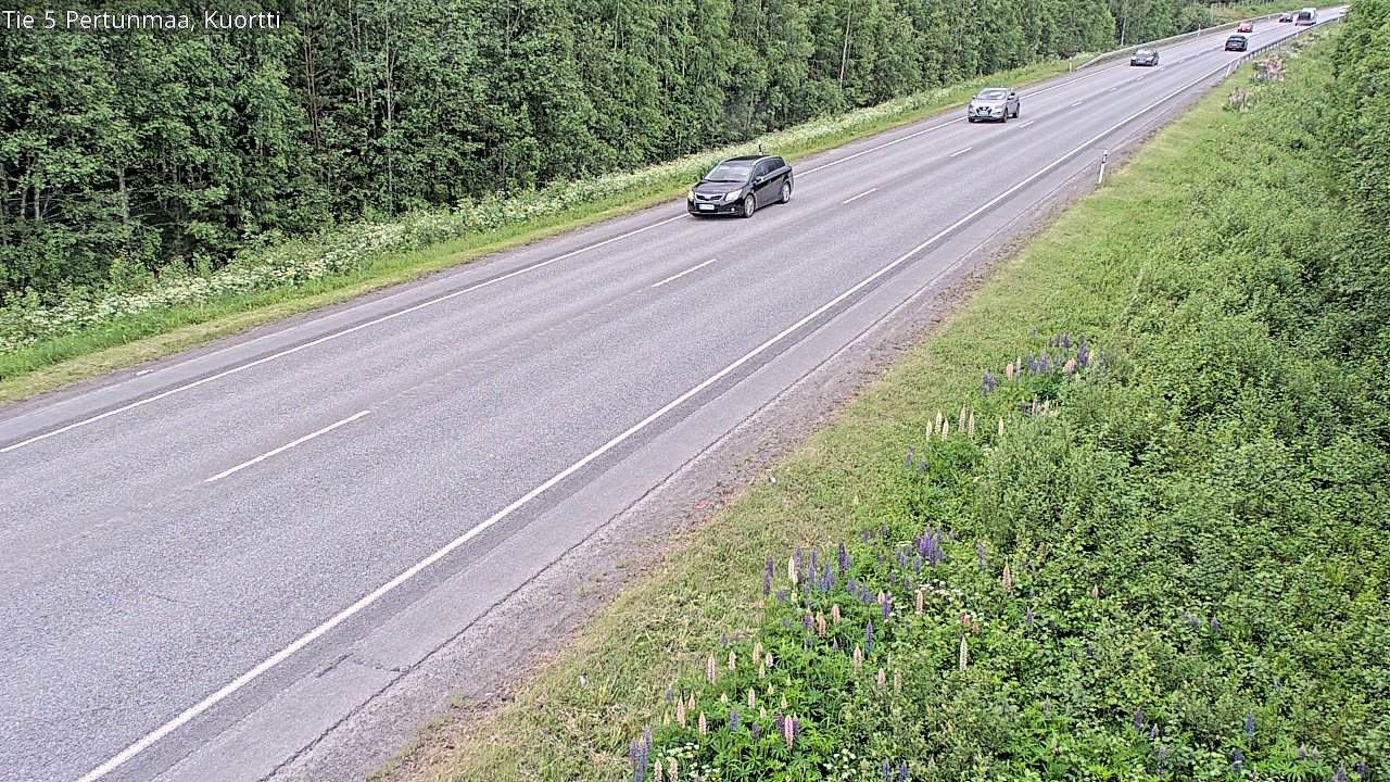 Kelikamerat Kuva Tie 5 Pertunmaa, Kuortti, Pertunmaa, Etelä-Savo