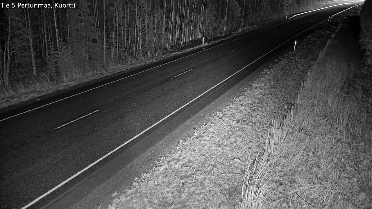 Weather Camera Image Road 5 Pertunmaa, Kuortti, Pertunmaa, Etelä-Savo