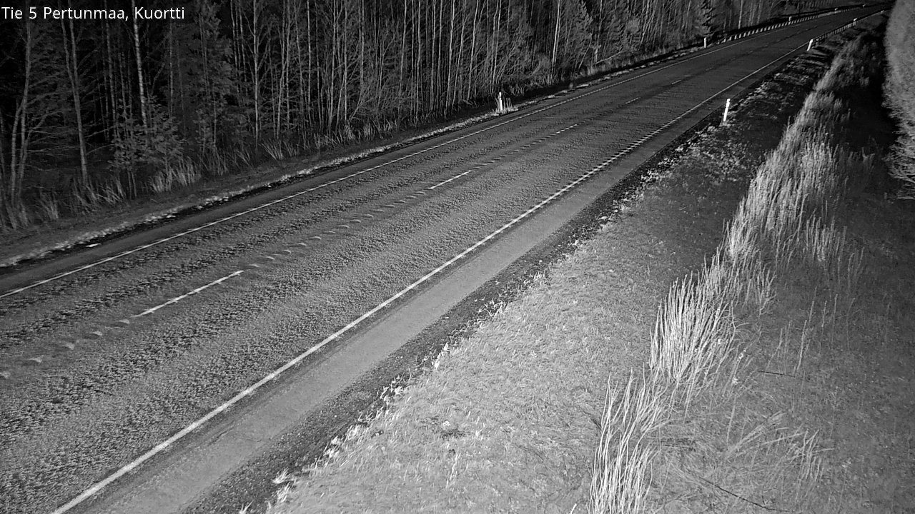 Weather Camera Image Road 5 Pertunmaa, Kuortti, Pertunmaa, Etelä-Savo