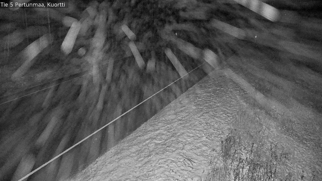 Weather Camera Image Väg 5 Pertunmaa, Kuortti, Pertunmaa, Etelä-Savo