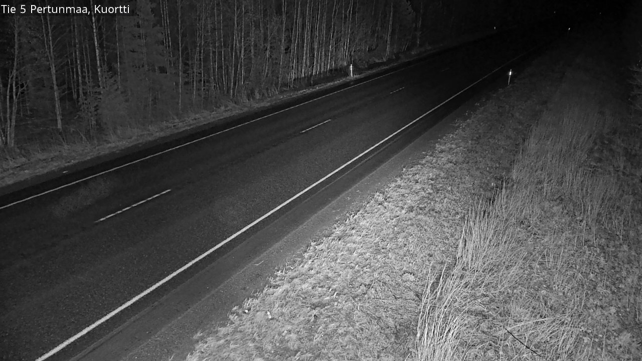 Weather Camera Image Road 5 Pertunmaa, Kuortti, Pertunmaa, Etelä-Savo