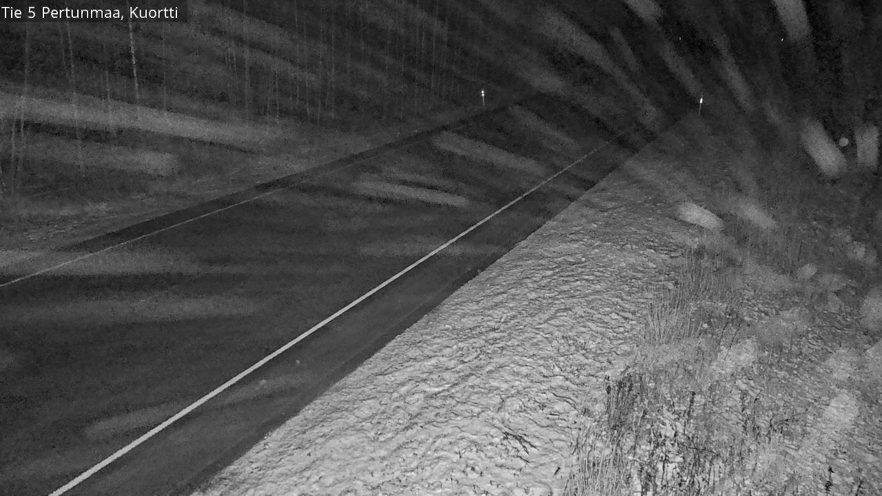Weather Camera Image Väg 5 Pertunmaa, Kuortti, Pertunmaa, Etelä-Savo
