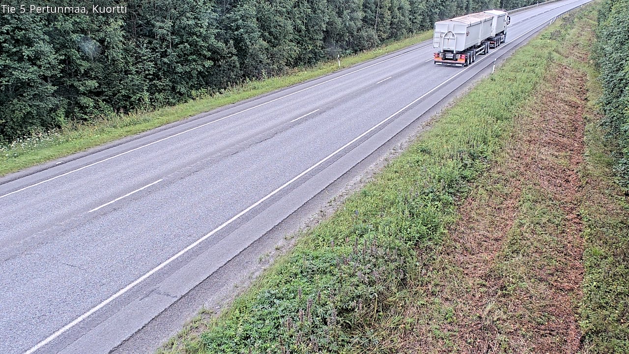 Weather Camera Image Road 5 Pertunmaa, Kuortti, Pertunmaa, Etelä-Savo