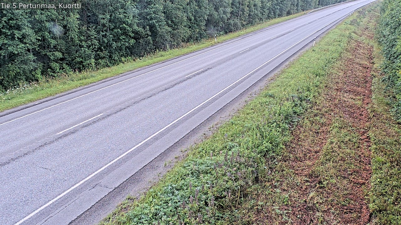 Weather Camera Image Road 5 Pertunmaa, Kuortti, Pertunmaa, Etelä-Savo
