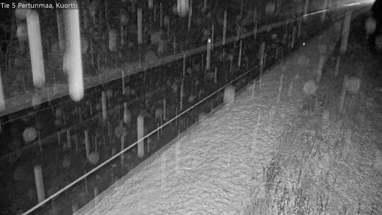 Weather Camera Image Väg 5 Pertunmaa, Kuortti, Pertunmaa, Etelä-Savo