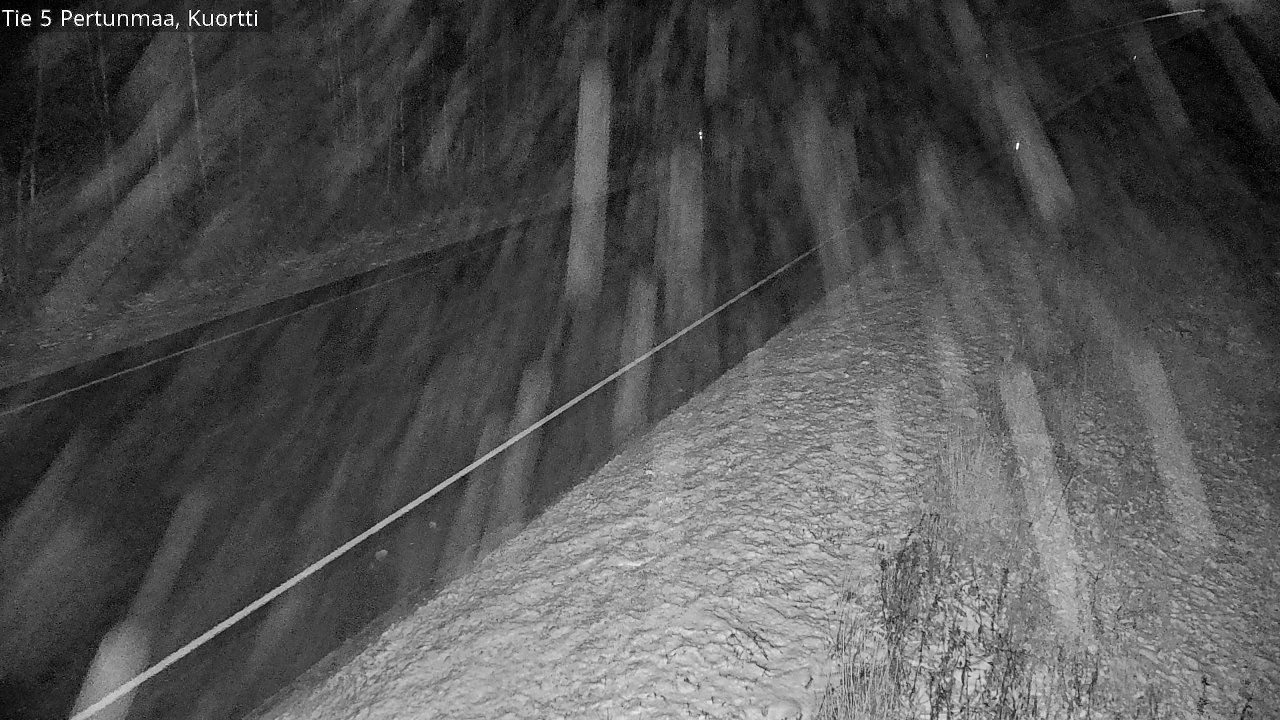 Weather Camera Image Väg 5 Pertunmaa, Kuortti, Pertunmaa, Etelä-Savo
