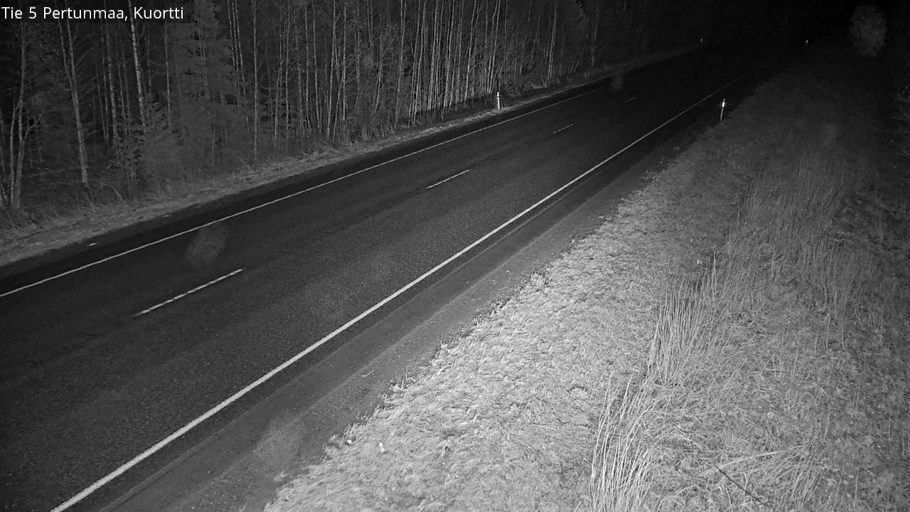 Weather Camera Image Road 5 Pertunmaa, Kuortti, Pertunmaa, Etelä-Savo