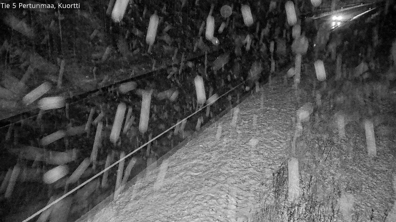 Weather Camera Image Väg 5 Pertunmaa, Kuortti, Pertunmaa, Etelä-Savo