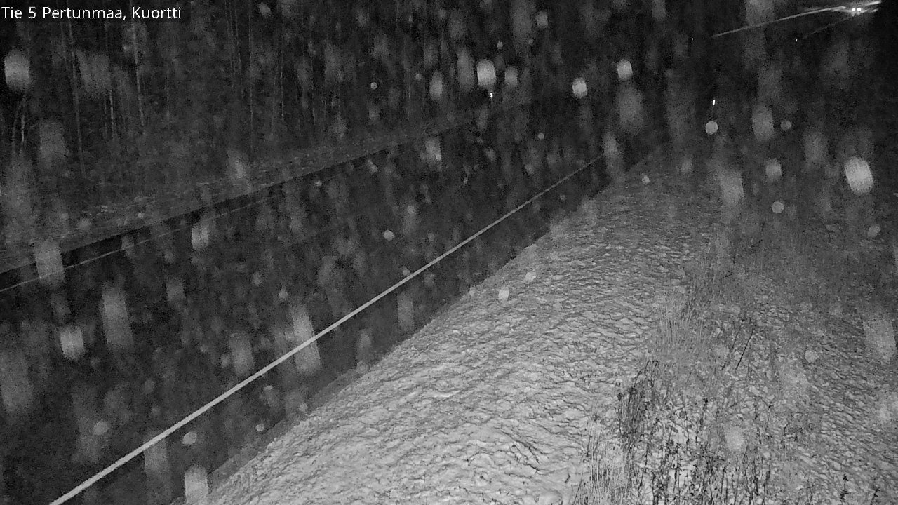 Weather Camera Image Väg 5 Pertunmaa, Kuortti, Pertunmaa, Etelä-Savo