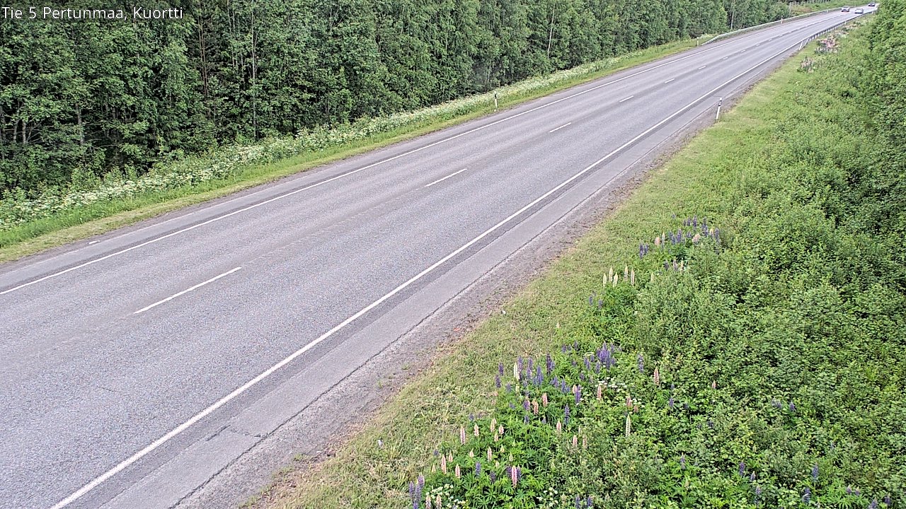 Kelikamerat Kuva Tie 5 Pertunmaa, Kuortti, Pertunmaa, Etelä-Savo