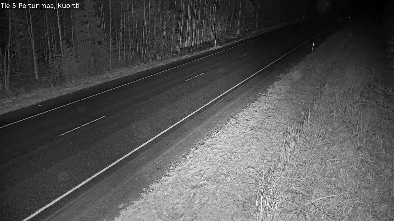 Weather Camera Image Road 5 Pertunmaa, Kuortti, Pertunmaa, Etelä-Savo