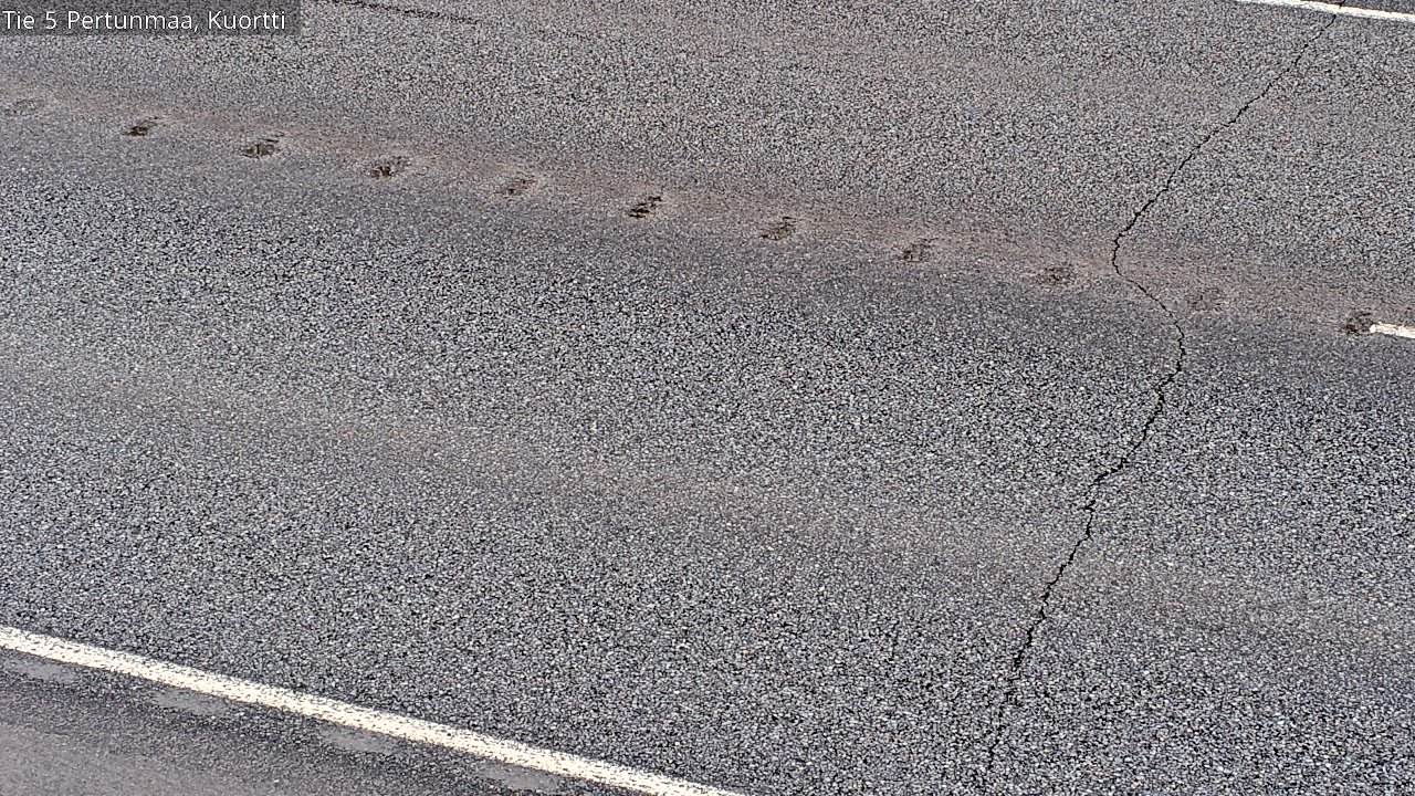 Weather Camera Image Väg 5 Pertunmaa, Kuortti, Pertunmaa, Etelä-Savo