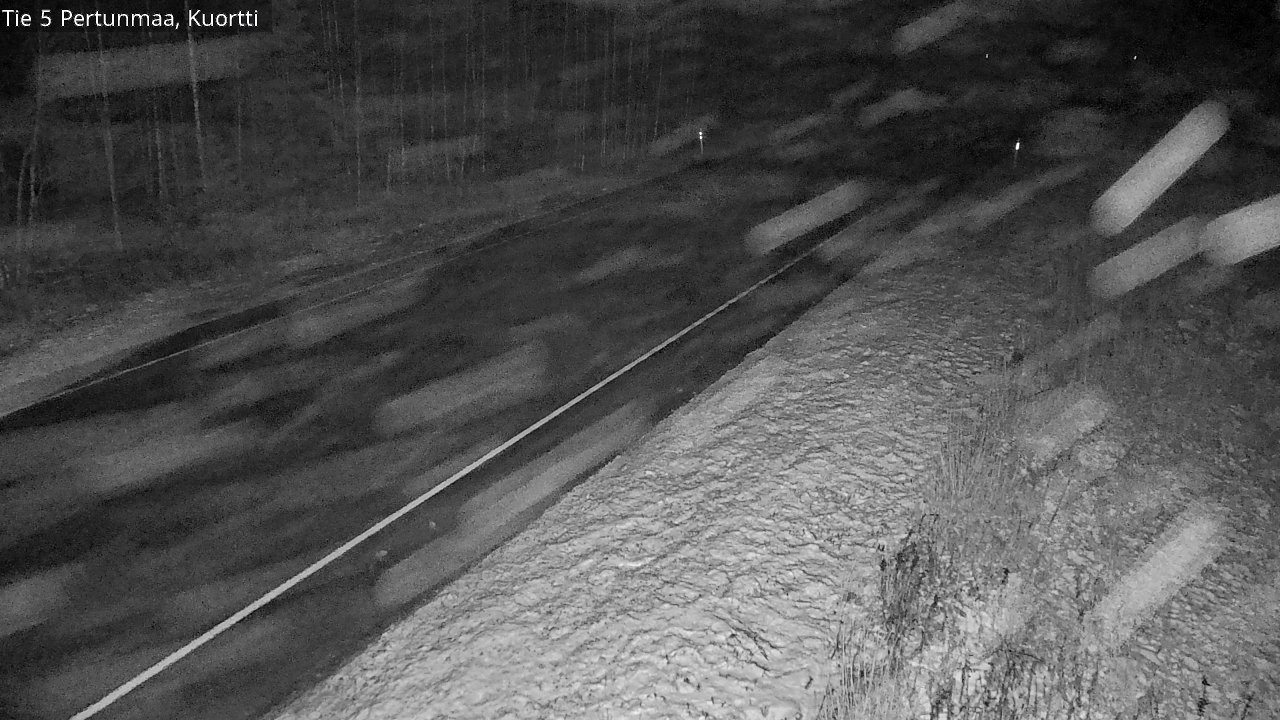 Weather Camera Image Väg 5 Pertunmaa, Kuortti, Pertunmaa, Etelä-Savo