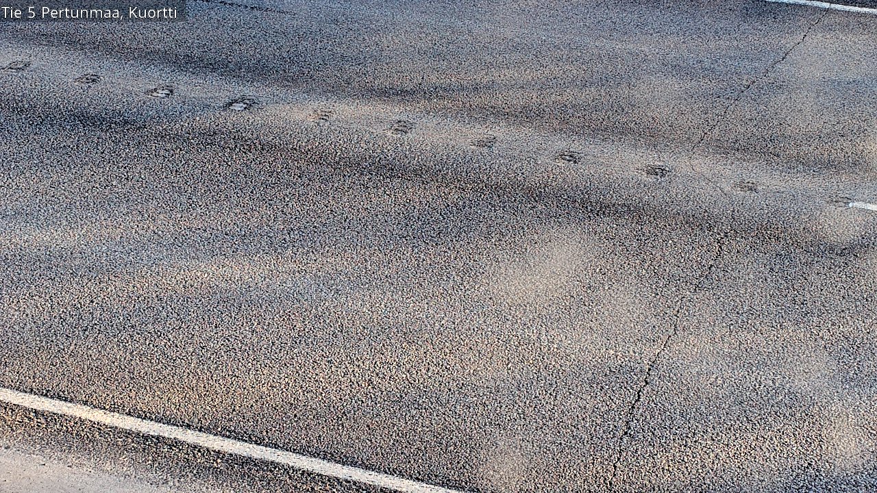 Weather Camera Image Väg 5 Pertunmaa, Kuortti, Pertunmaa, Etelä-Savo