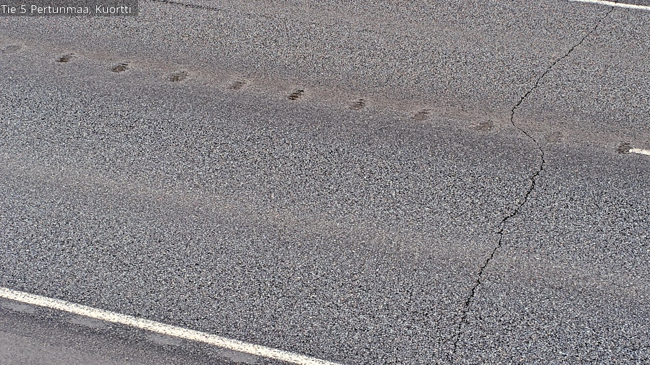 Weather Camera Image Väg 5 Pertunmaa, Kuortti, Pertunmaa, Etelä-Savo