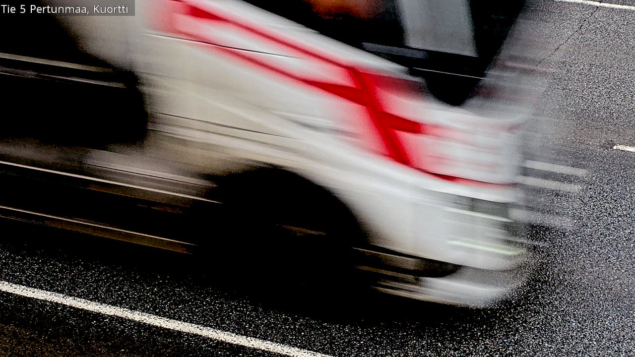 Weather Camera Image Väg 5 Pertunmaa, Kuortti, Pertunmaa, Etelä-Savo