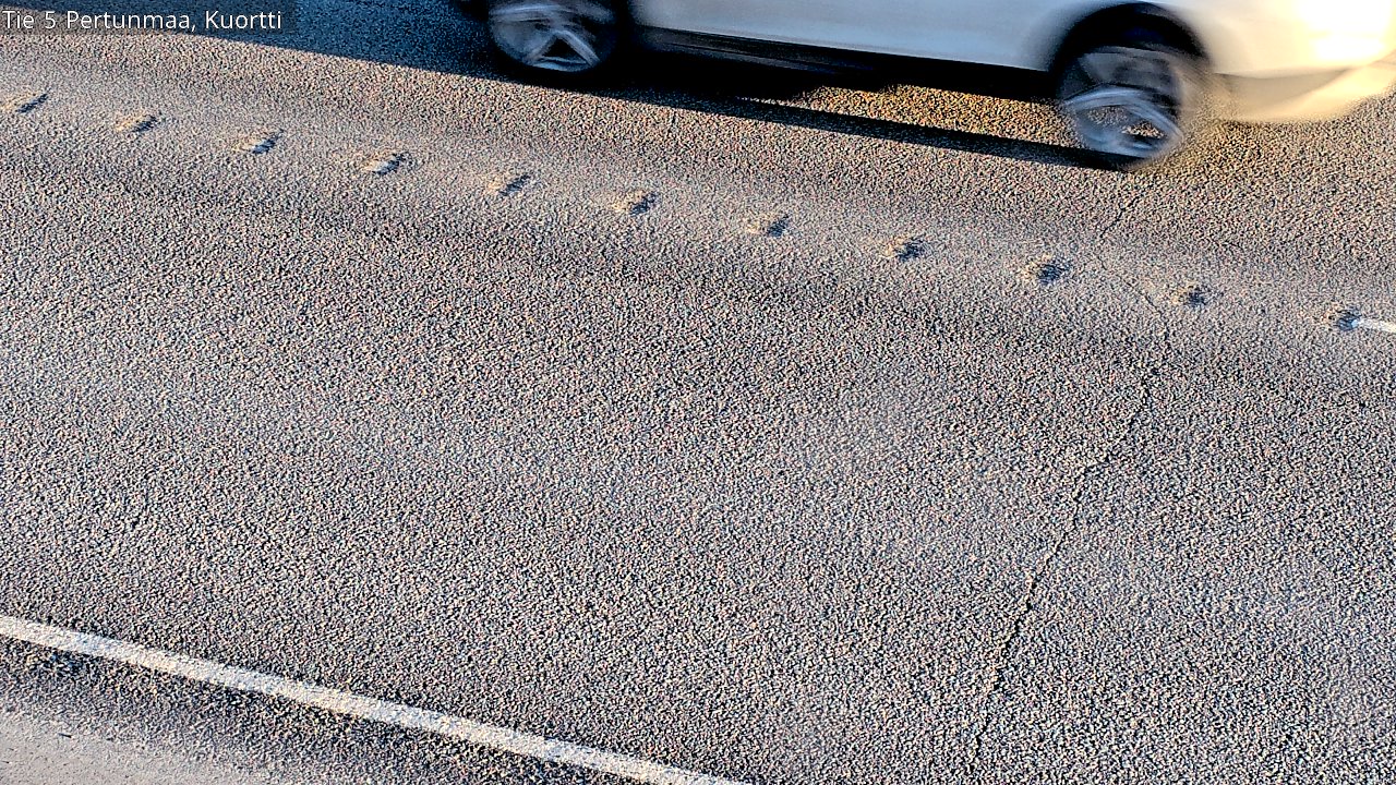 Weather Camera Image Road 5 Pertunmaa, Kuortti, Pertunmaa, Etelä-Savo