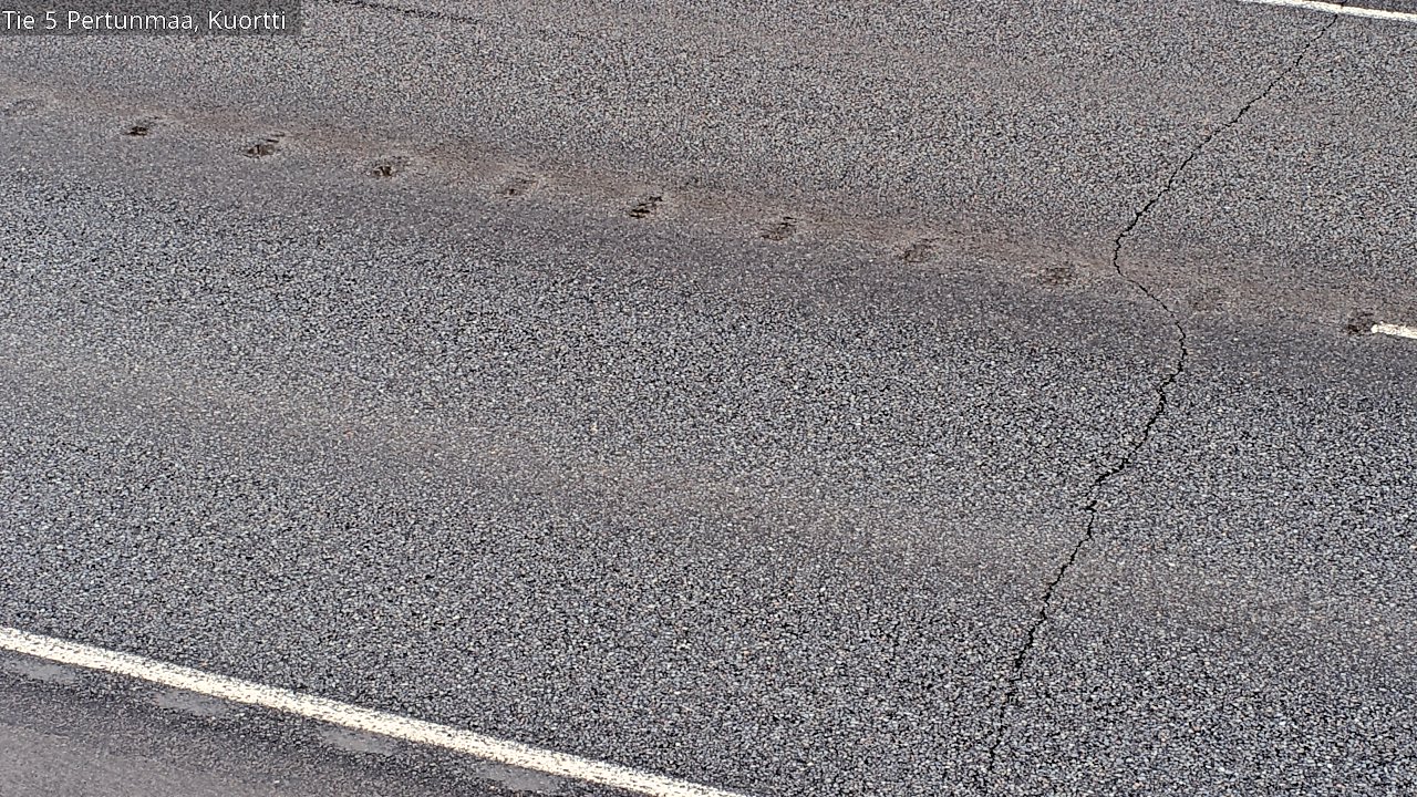 Weather Camera Image Road 5 Pertunmaa, Kuortti, Pertunmaa, Etelä-Savo