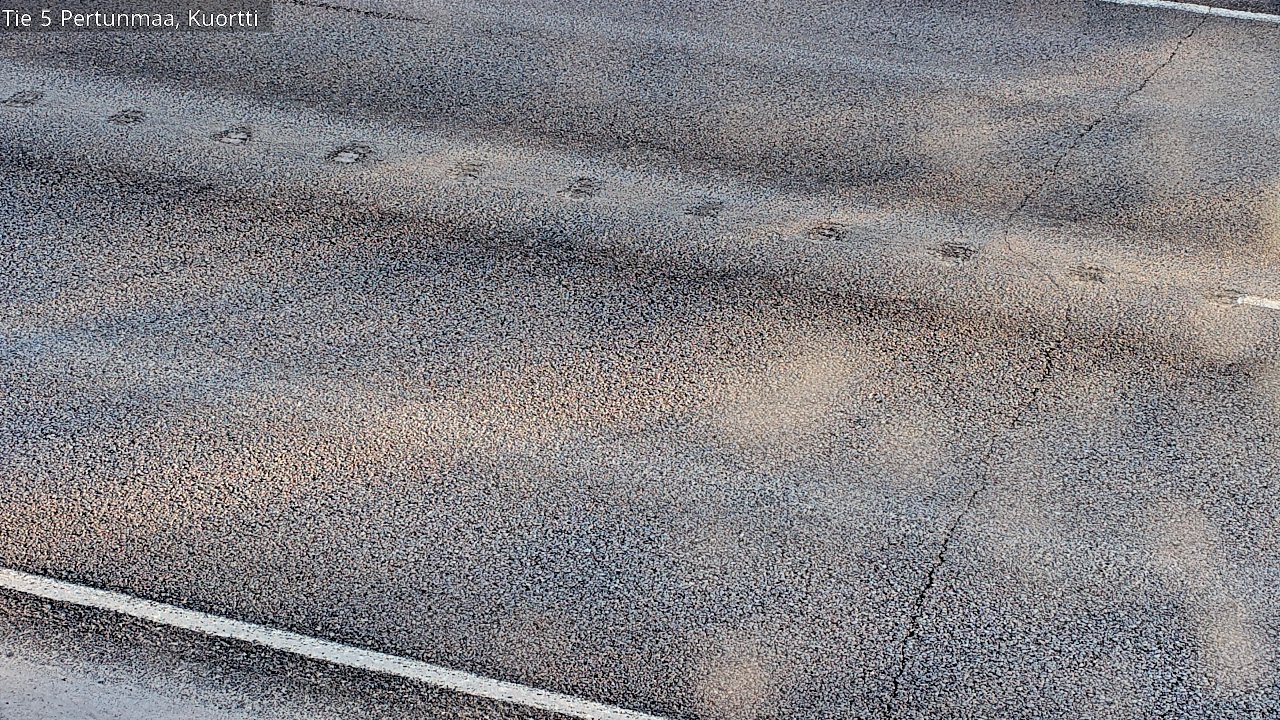 Weather Camera Image Väg 5 Pertunmaa, Kuortti, Pertunmaa, Etelä-Savo