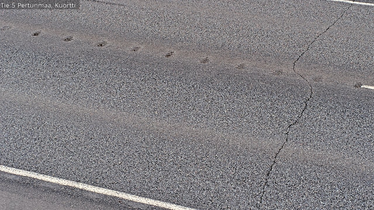 Weather Camera Image Väg 5 Pertunmaa, Kuortti, Pertunmaa, Etelä-Savo