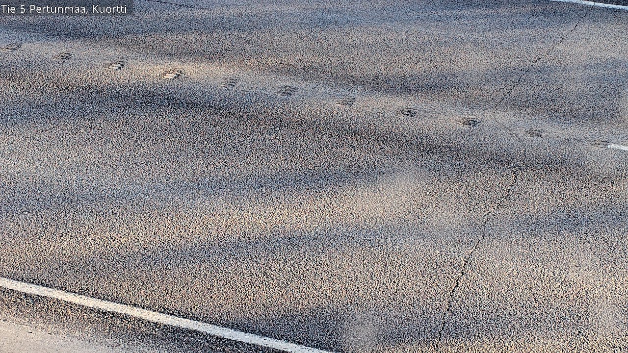 Weather Camera Image Väg 5 Pertunmaa, Kuortti, Pertunmaa, Etelä-Savo