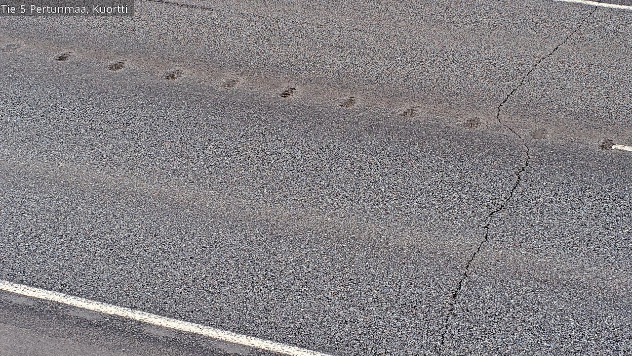 Weather Camera Image Väg 5 Pertunmaa, Kuortti, Pertunmaa, Etelä-Savo