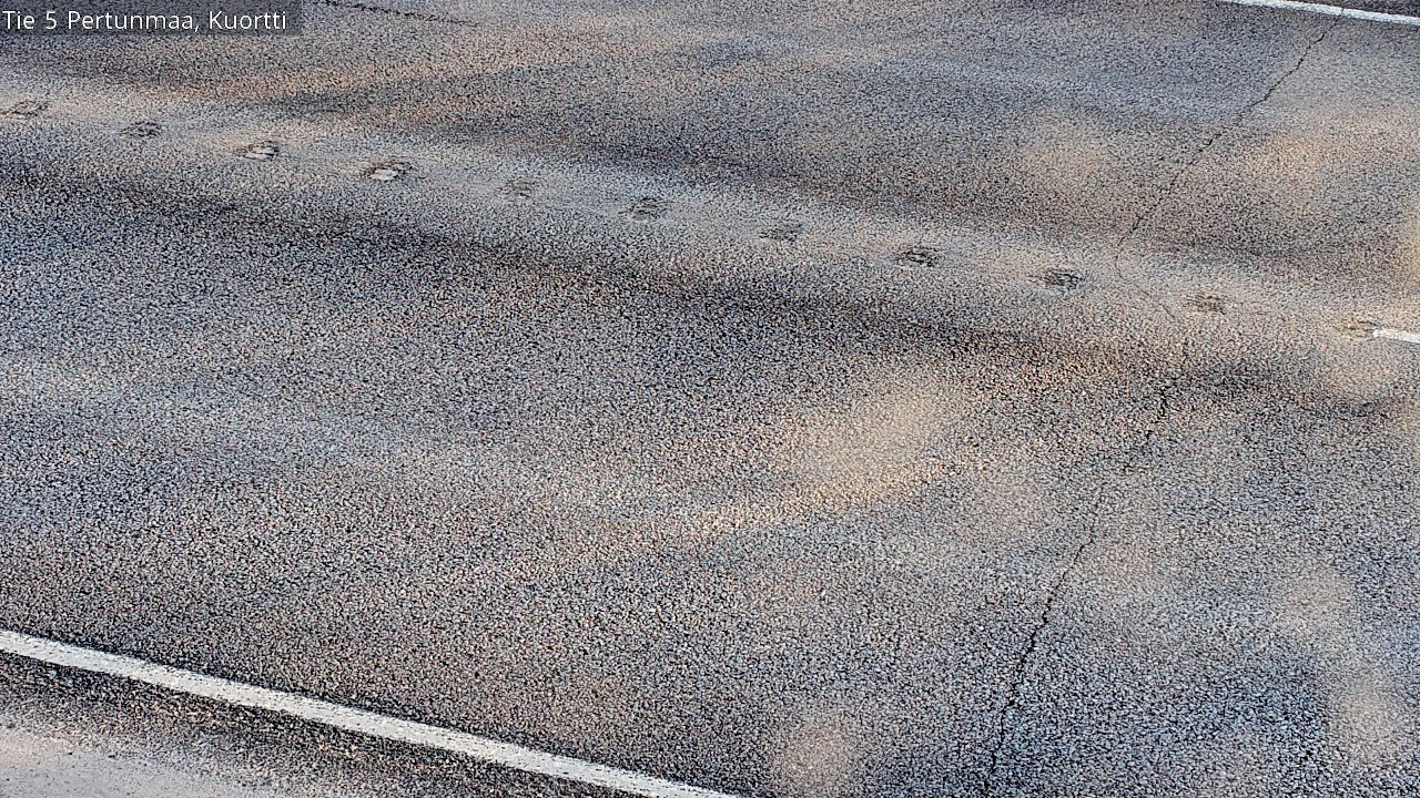 Weather Camera Image Väg 5 Pertunmaa, Kuortti, Pertunmaa, Etelä-Savo