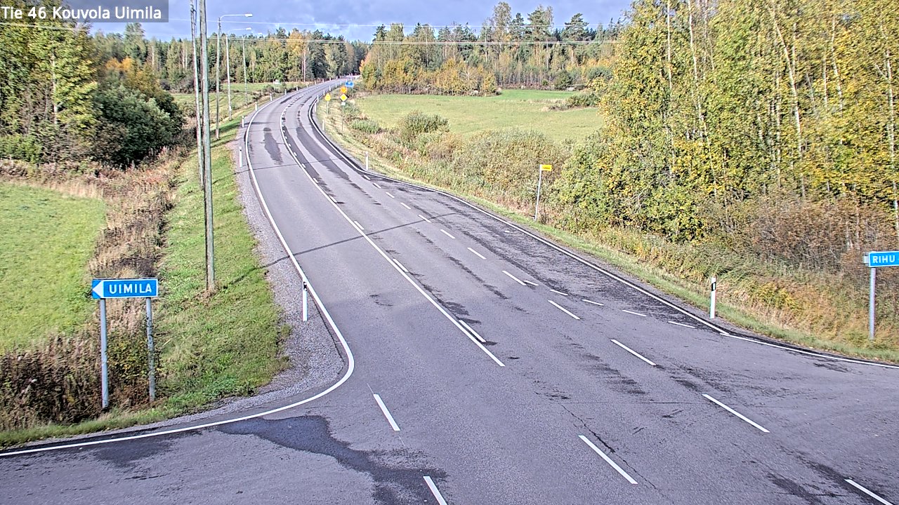 Kelikamerat Kuva Tie 46 Kouvola, Uimila, Kouvola, Kymenlaakso