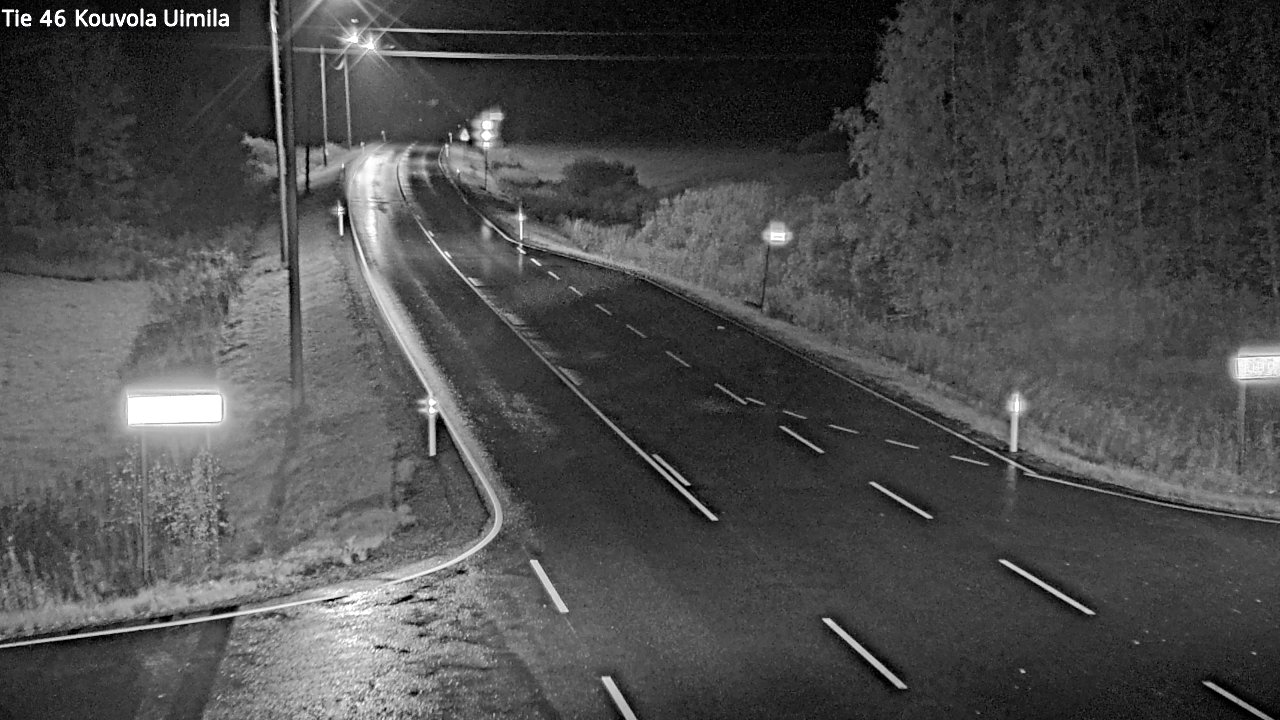 Weather Camera Image Road 46 Kouvola, Uimila, Kouvola, Kymenlaakso