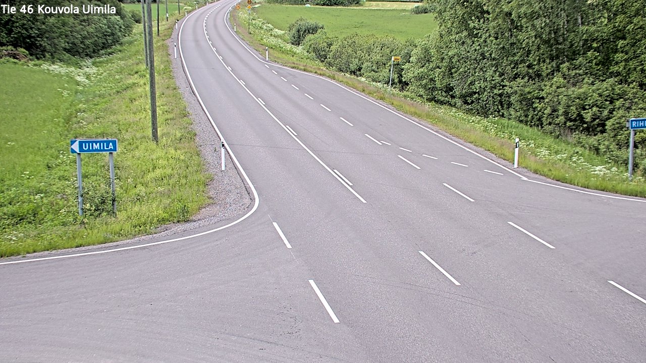 Kelikamerat Kuva Tie 46 Kouvola, Uimila, Kouvola, Kymenlaakso