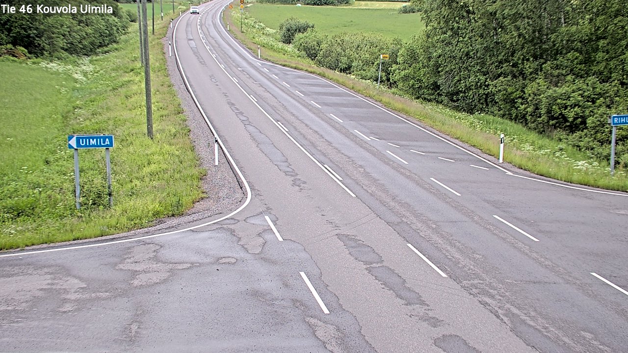 Kelikamerat Kuva Tie 46 Kouvola, Uimila, Kouvola, Kymenlaakso