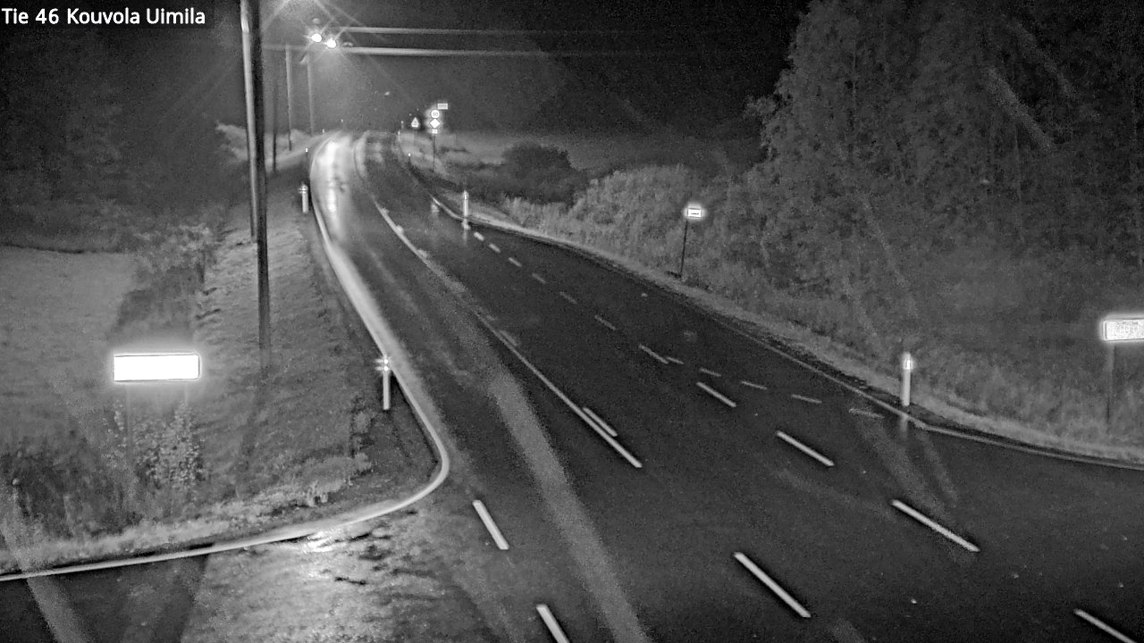 Weather Camera Image Road 46 Kouvola, Uimila, Kouvola, Kymenlaakso